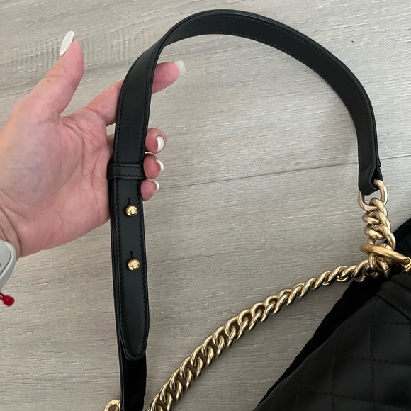 Chanel le boy new medium black bag - Picture 14 of 15